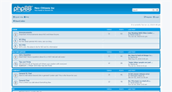 Desktop Screenshot of forums.nci-sl.info