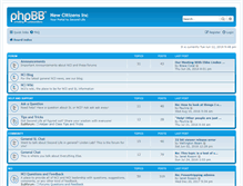 Tablet Screenshot of forums.nci-sl.info